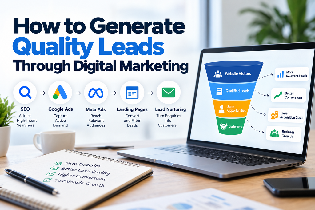 How to generate quality leads through digital marketing